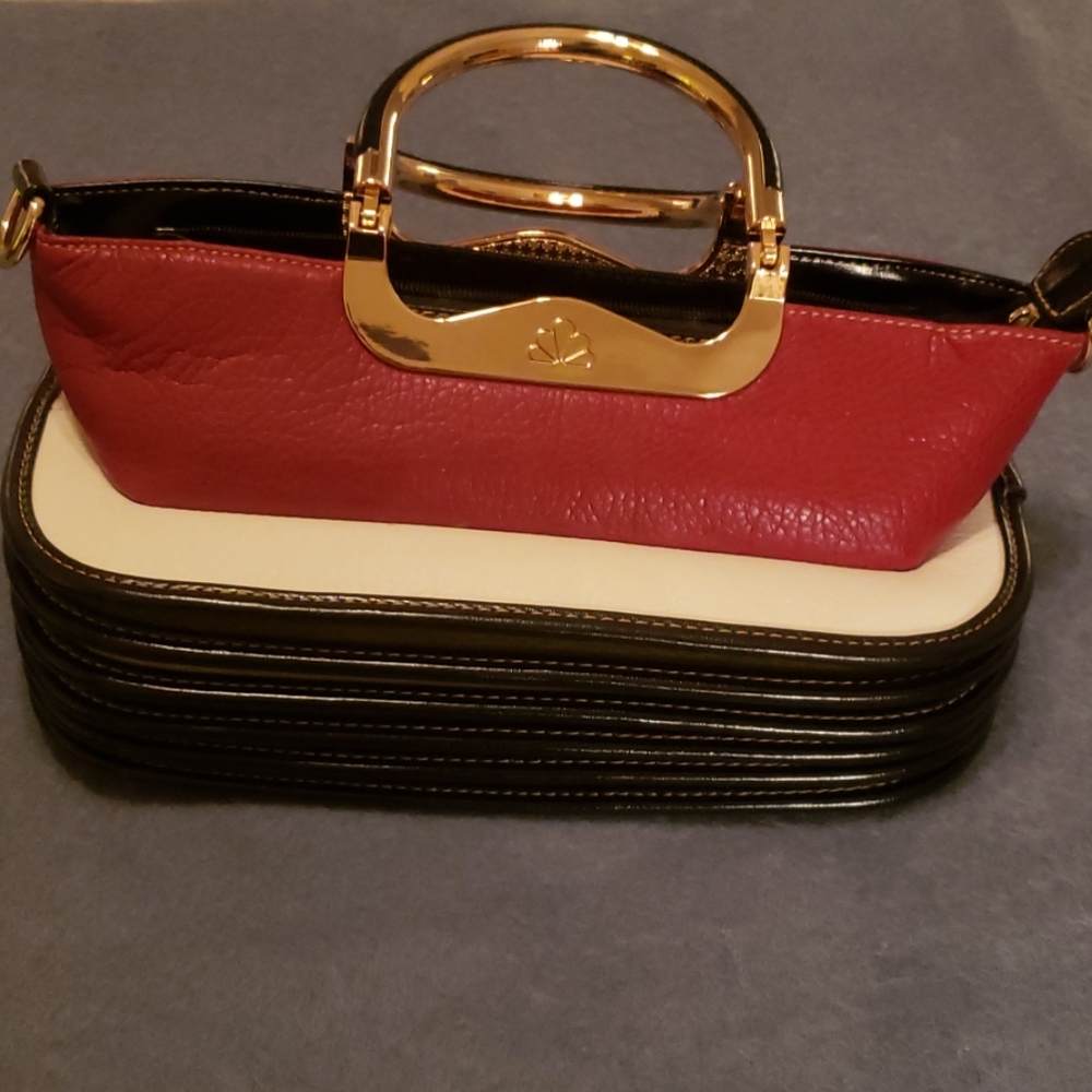 French accordion handbag